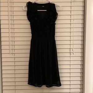 H&M black dress, size 2 US